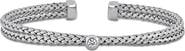 Julianna B. Cubic Zirconia Crossover Bangle Bracelet
