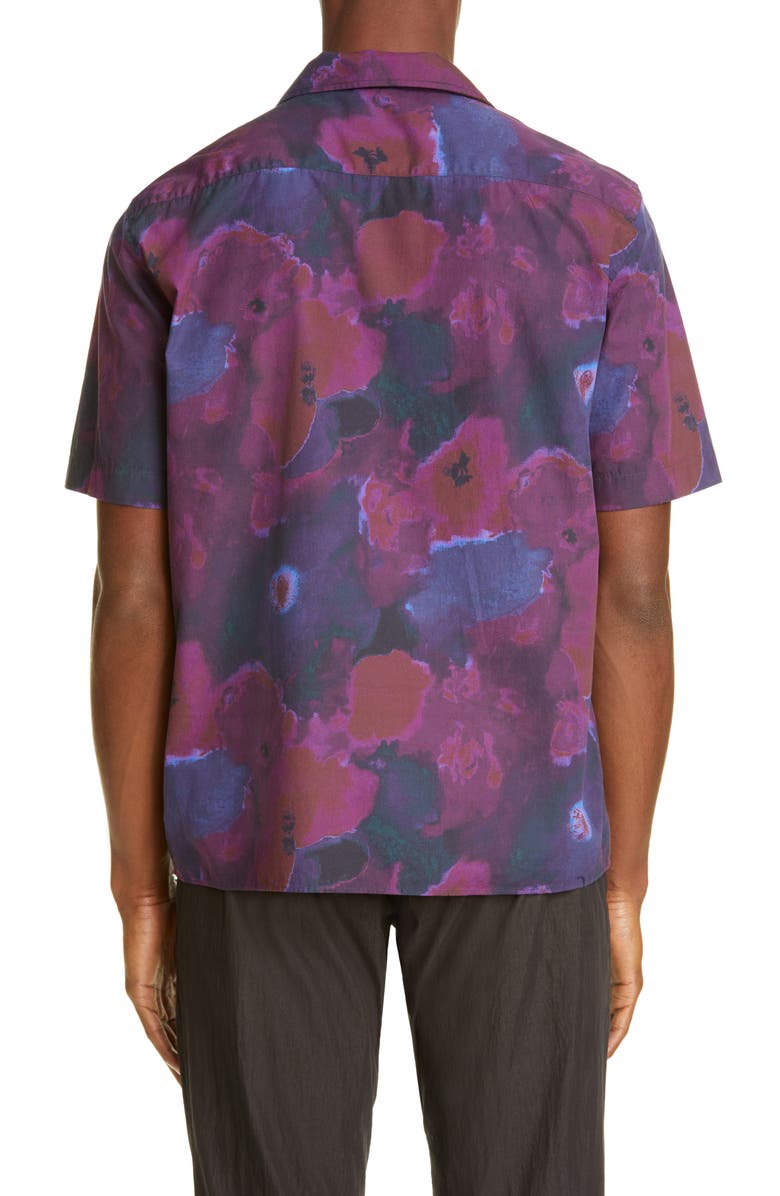 PRESIDENT's Rangi P's Short Sleeve Button-Up Camp Shirt, Alternate, color, 