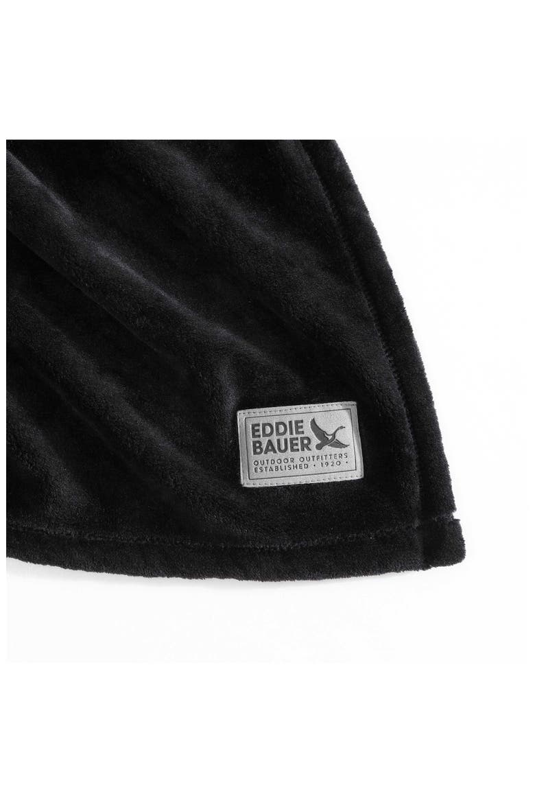 Ultrasoft Plush Throw Blanket, Alternate, color, BLACK
