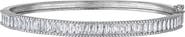 FZN Baguette Cubic Zirconia Bangle Bracelet