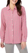 Foxcroft Harris Gingham Stretch Shirt