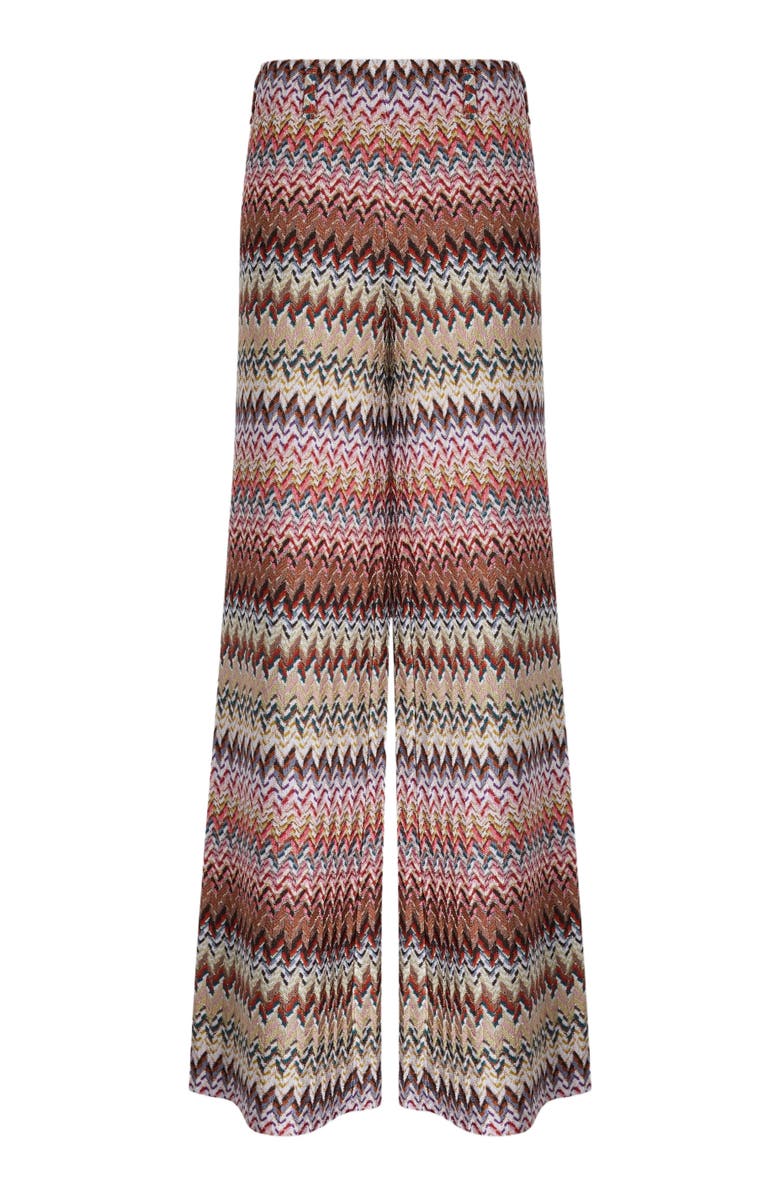 Missoni Flare Pants With Zigzag Pattern, Alternate, color, Multicoloured