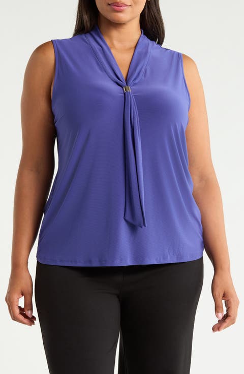 Necktie Jersey Tank
