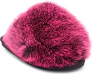 Steve Madden Poof Faux Fur Slipper
