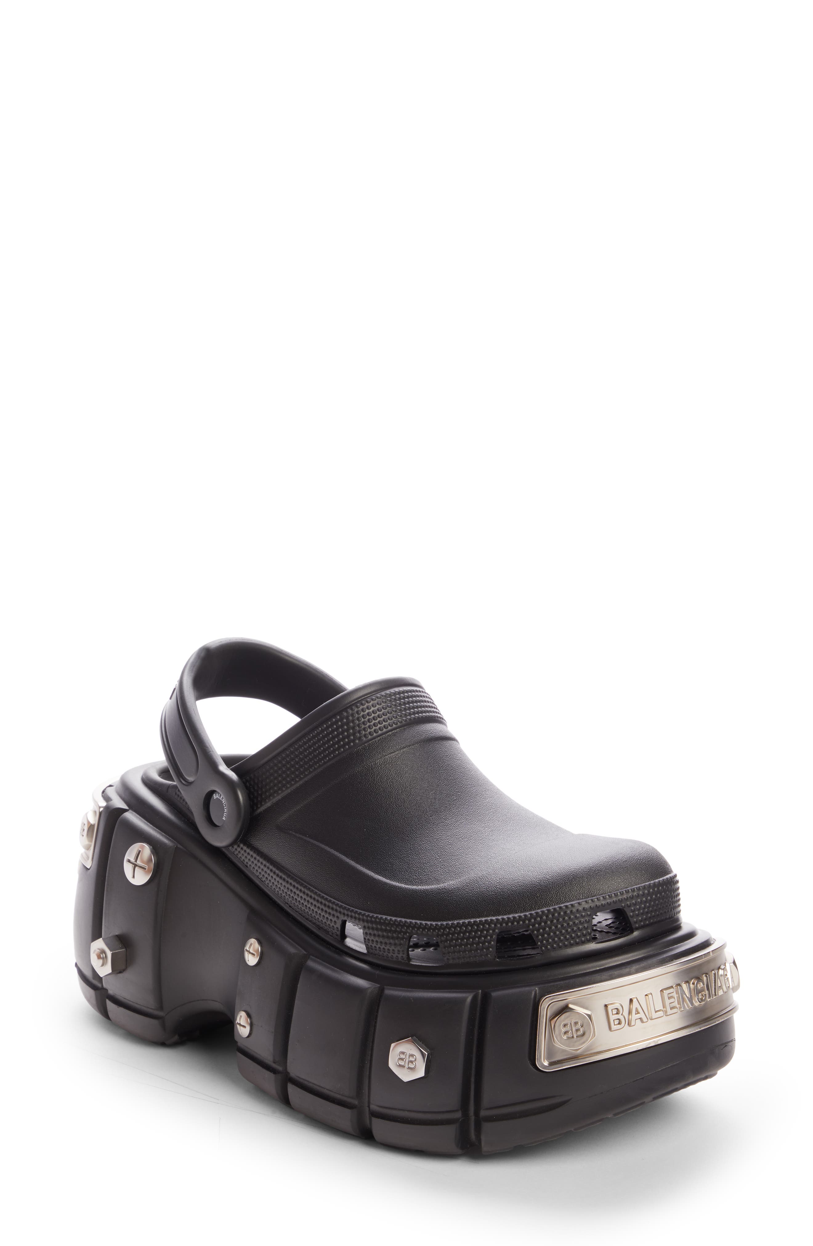 Balenciaga x CROCS<sup>™</sup> Hardcrocs Platform Clog, Main, color, 