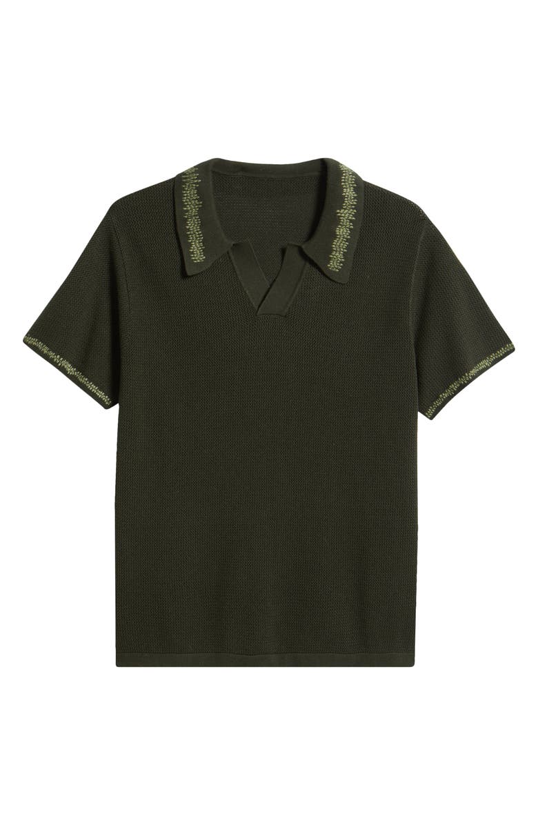 MAVRANS Green Knit Polo, Alternate, color, Green