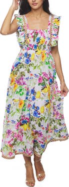 RANEES Floral Maxi Sundress