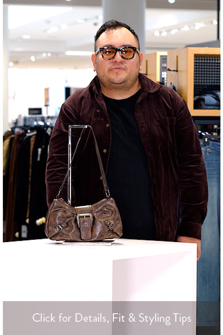 Faux Leather Buckle Mini Bag video