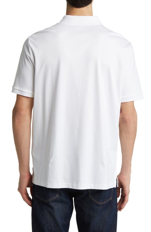 Polo Ralph Lauren Mens American Heather Short-sleeved Logo-embroidered Custom Slim-fit Cotton-jersey Polo Shirt In White