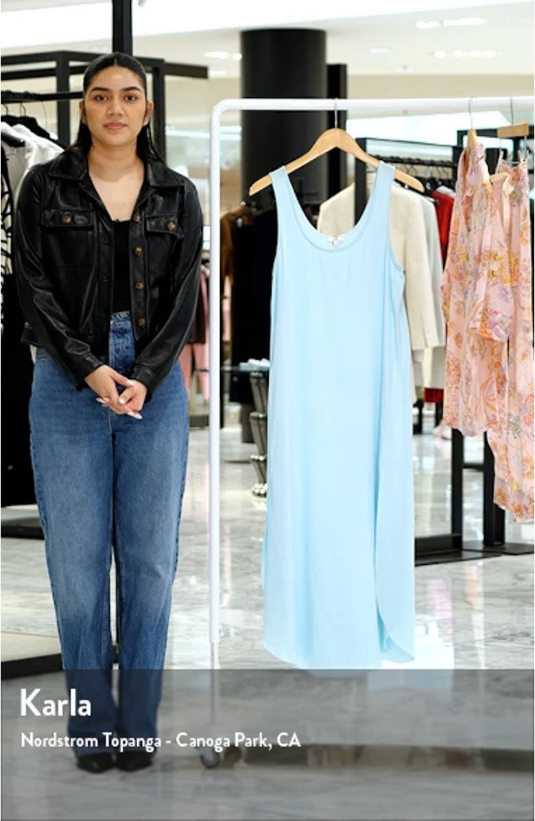 Tulip Bias Washable Silk Nightgown, sales video thumbnail