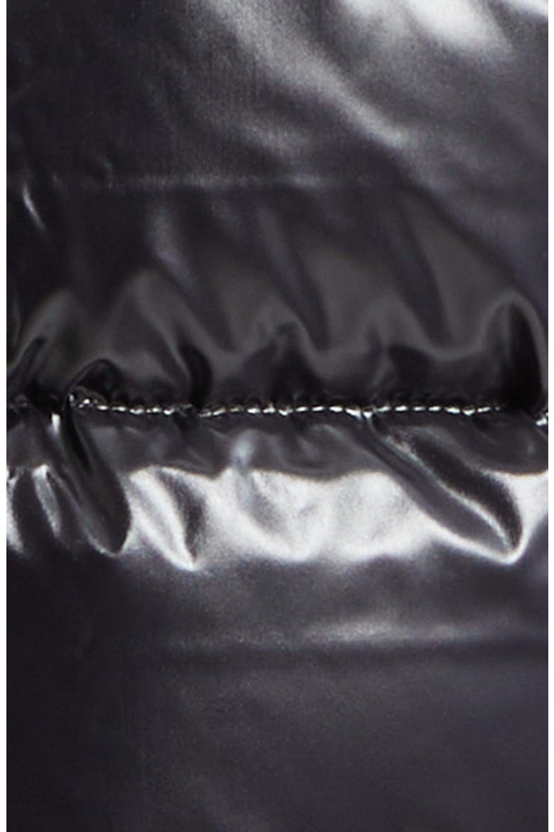 Tibb Water Repellent Down Puffer Vest, Alternate, color, BLACK