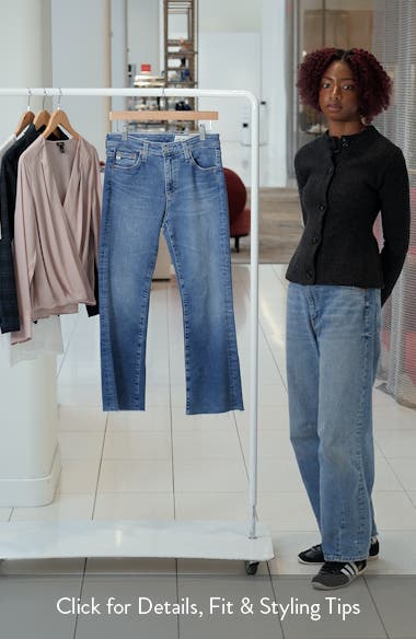 AG Farrah Mid Rise Crop Bootcut Jeans (Women) | Nordstrom