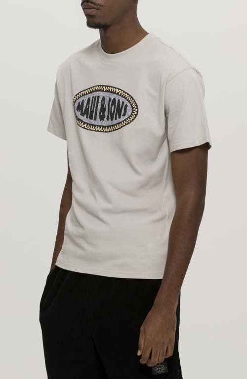Maui And Sons Maui & Sons Madras Rad Graphic T-shirt In Cement