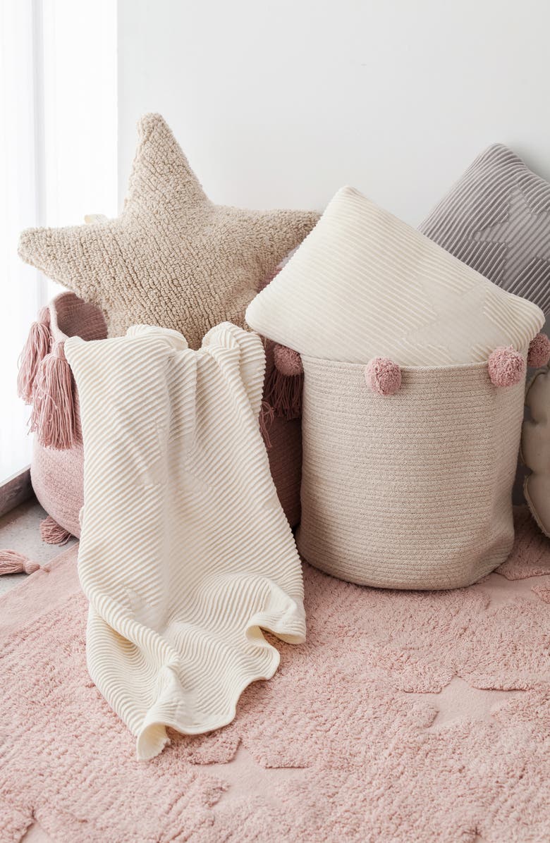 Lorena Canals Star Cushion, Alternate, color, Beige