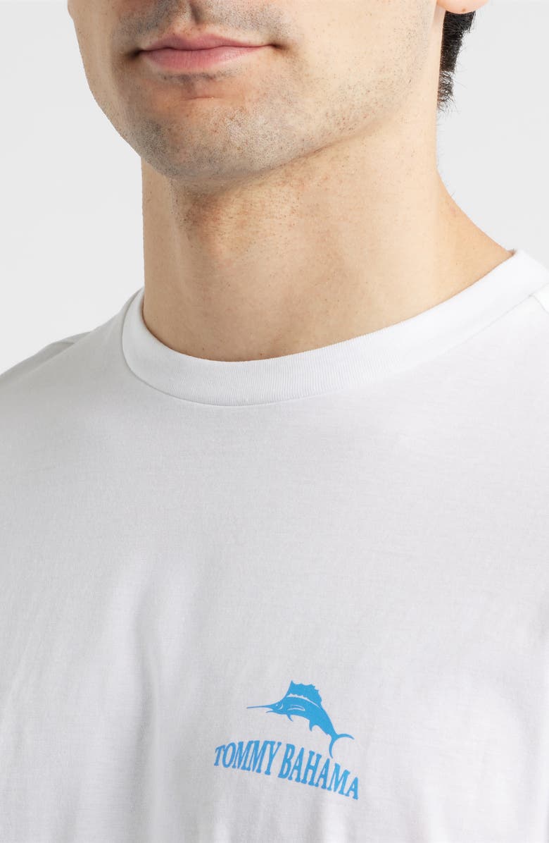 Tommy Bahama Yachta Bing Yachta Boom Logo Cotton Graphic T-Shirt, Alternate, color, White