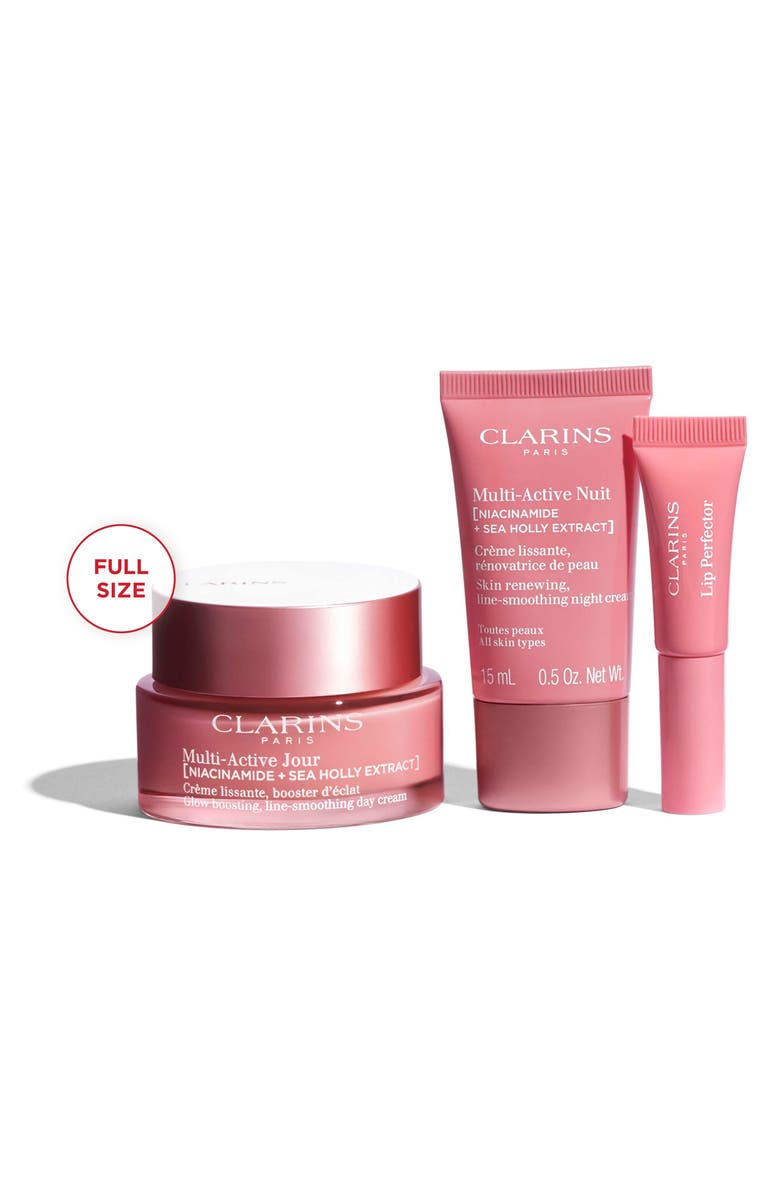 Clarins Multi-Active Skin Care Starter Set (Limited Edition) $96 Value, Alternate, color, 