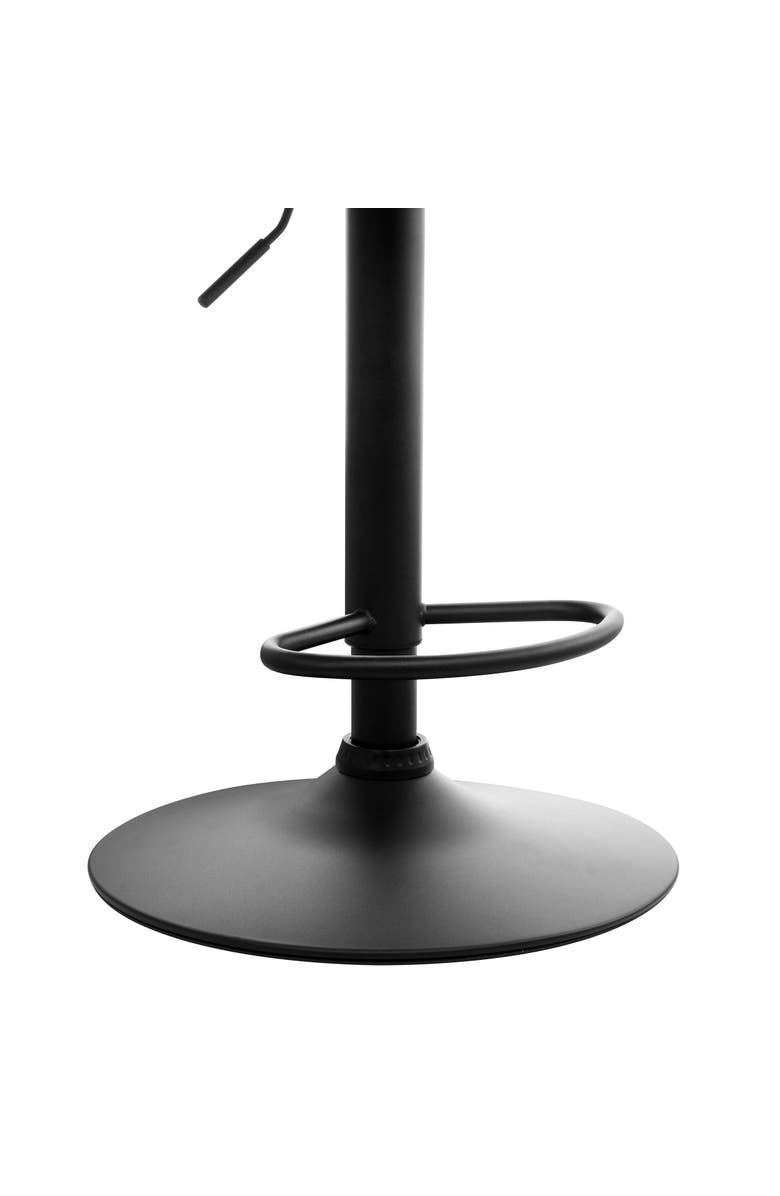 Elama 2 Piece Cloth Adjustable Bar Stool Set, Alternate, color, Gray