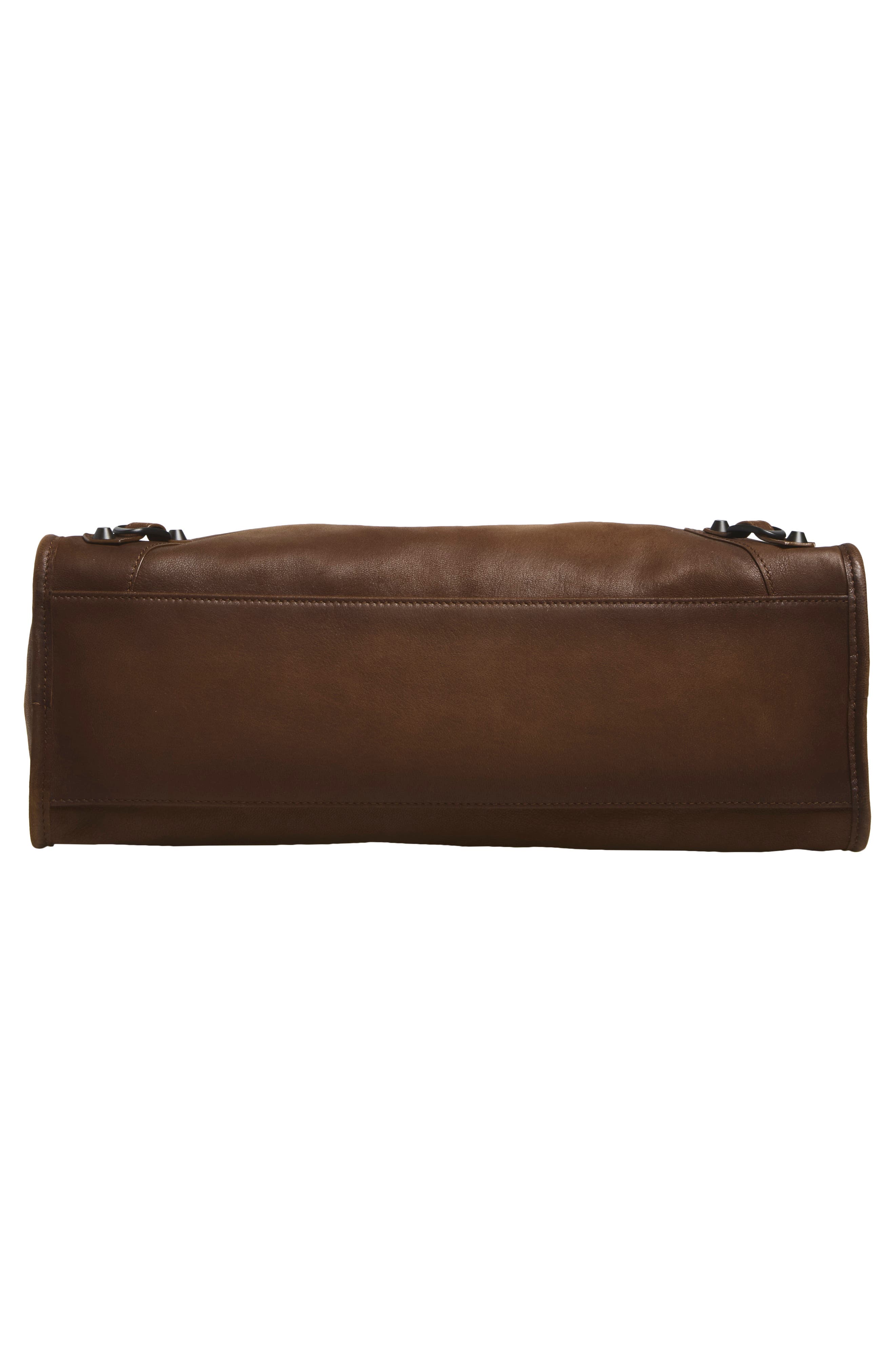 Medium Le City Leather Bag, Alternate, color, 2247 CARAMEL
