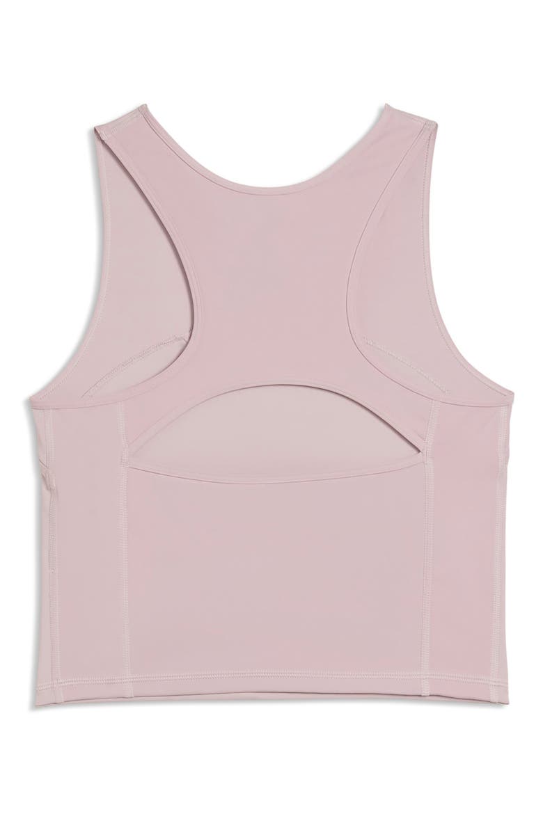 Shape Keyhole Performance Tank, Alternate, color, MISTY PINK