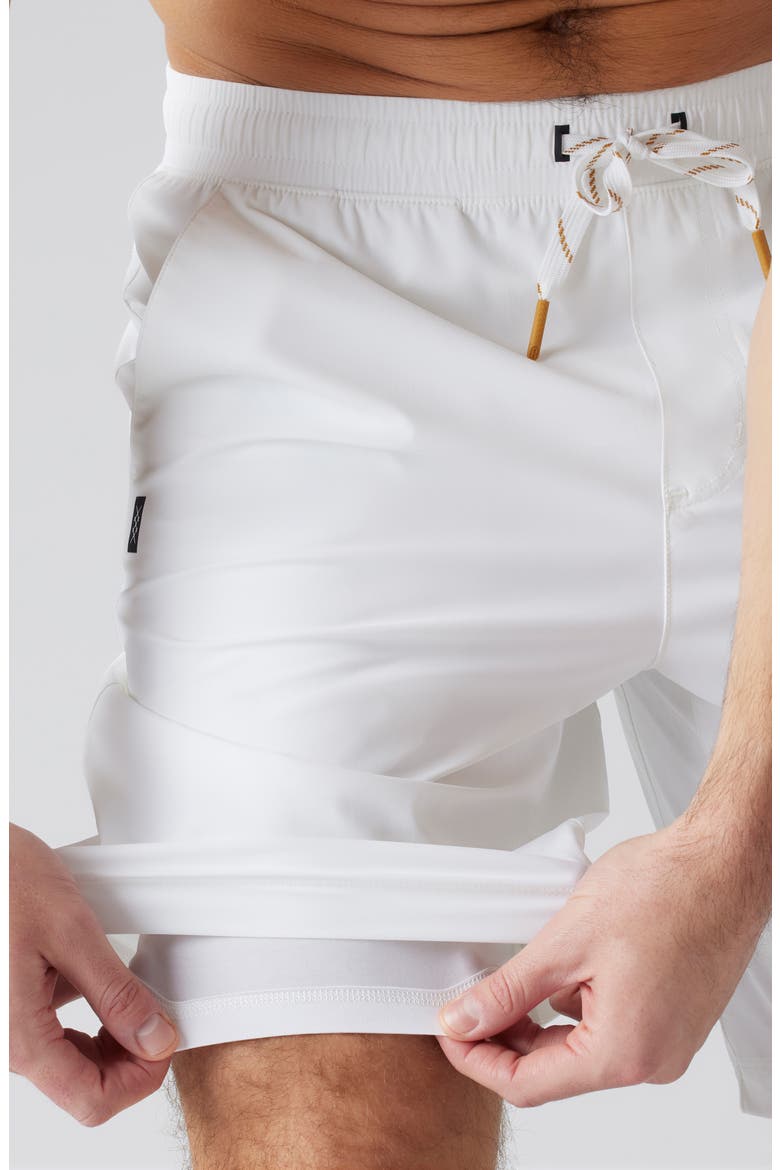 Pursuit 9-Inch Lined Shorts, Alternate, color, BRIGHT WHITE