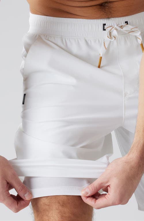 Rhone Pursuit 9-inch Lined Shorts In Bright White