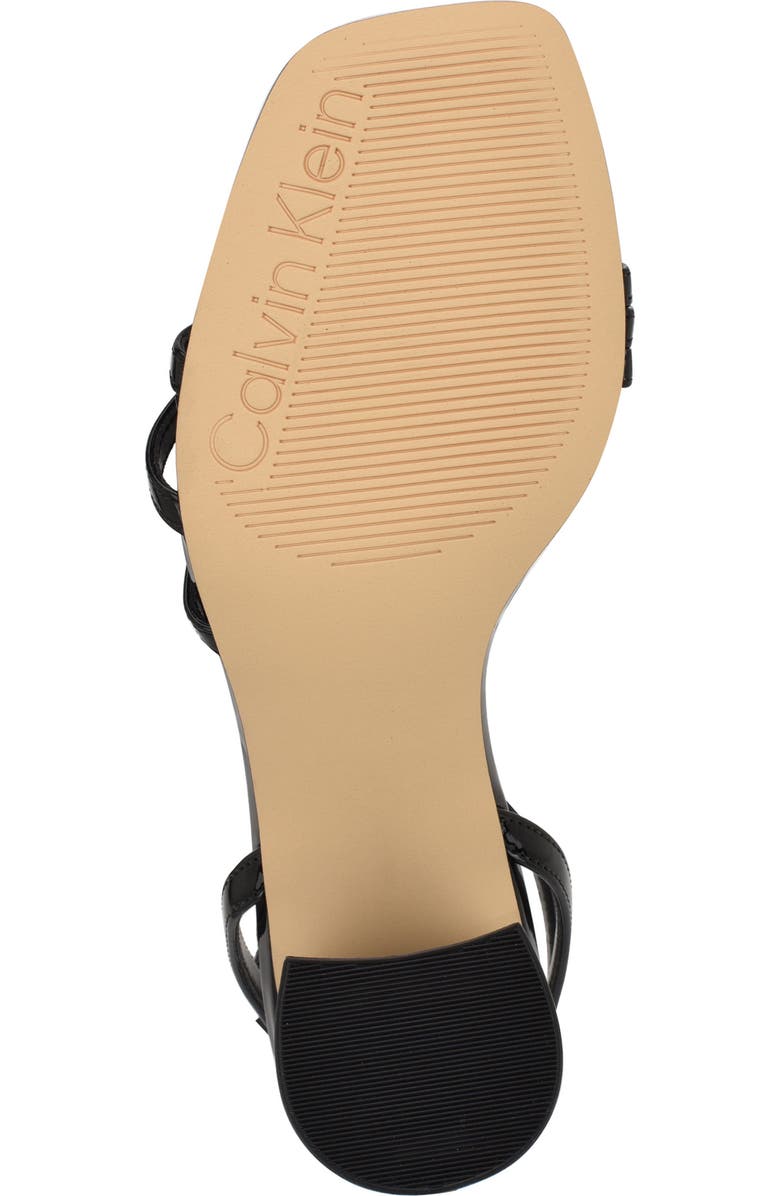 Calvin Klein Quiva Strappy Sandal, Alternate, color,