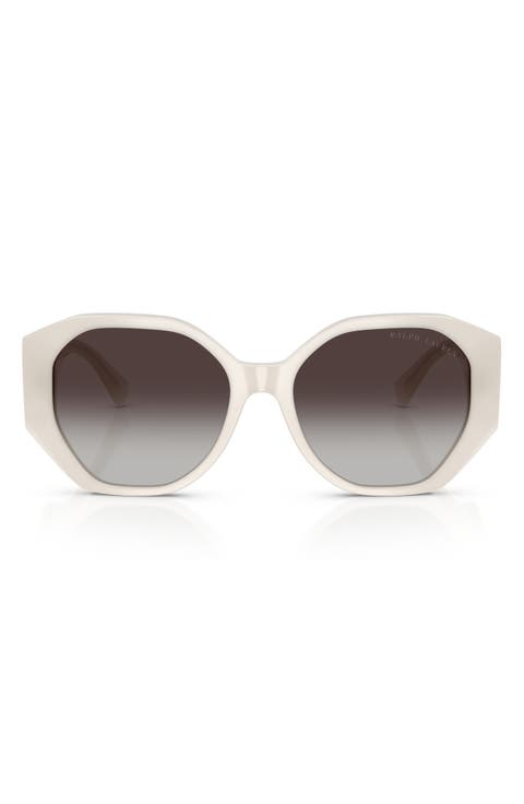 54mm Juliette Gradient Butterfly Sunglasses
