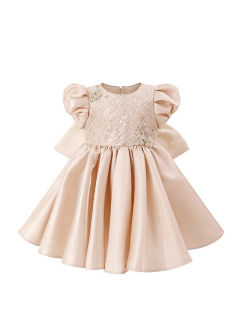 Hera Satin Bow Occasion Dress