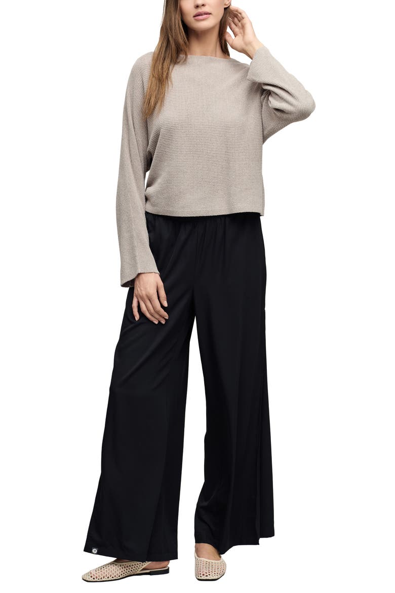 CozyChic Ultra Lite® Rib Dolman Shirt, Alternate, color, BEACH ROCK