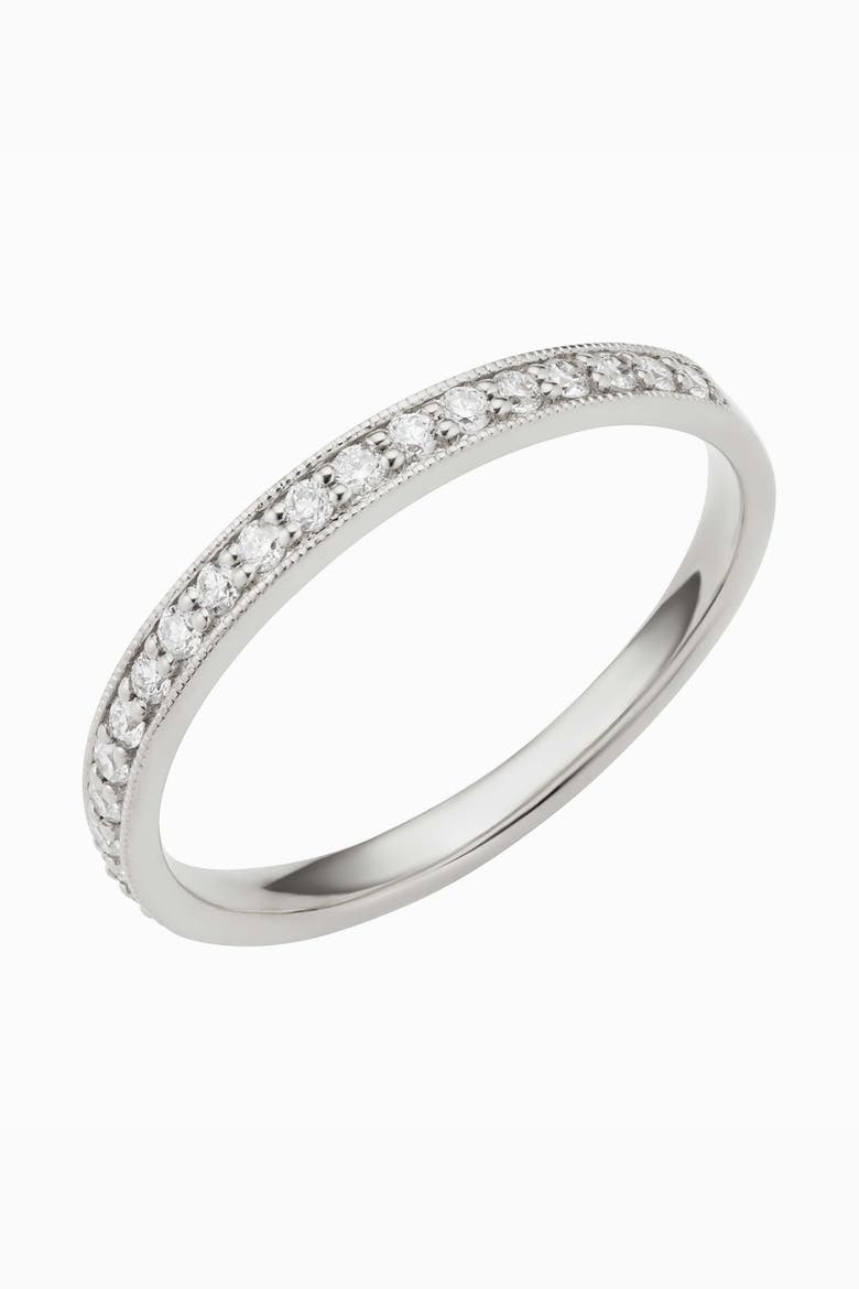 14K Gold Regal Diamond Band, Main, color, White Gold