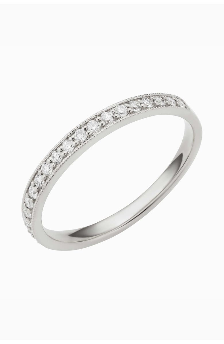 Oradina 14K Gold Regal Diamond Band, Main, color, White Gold