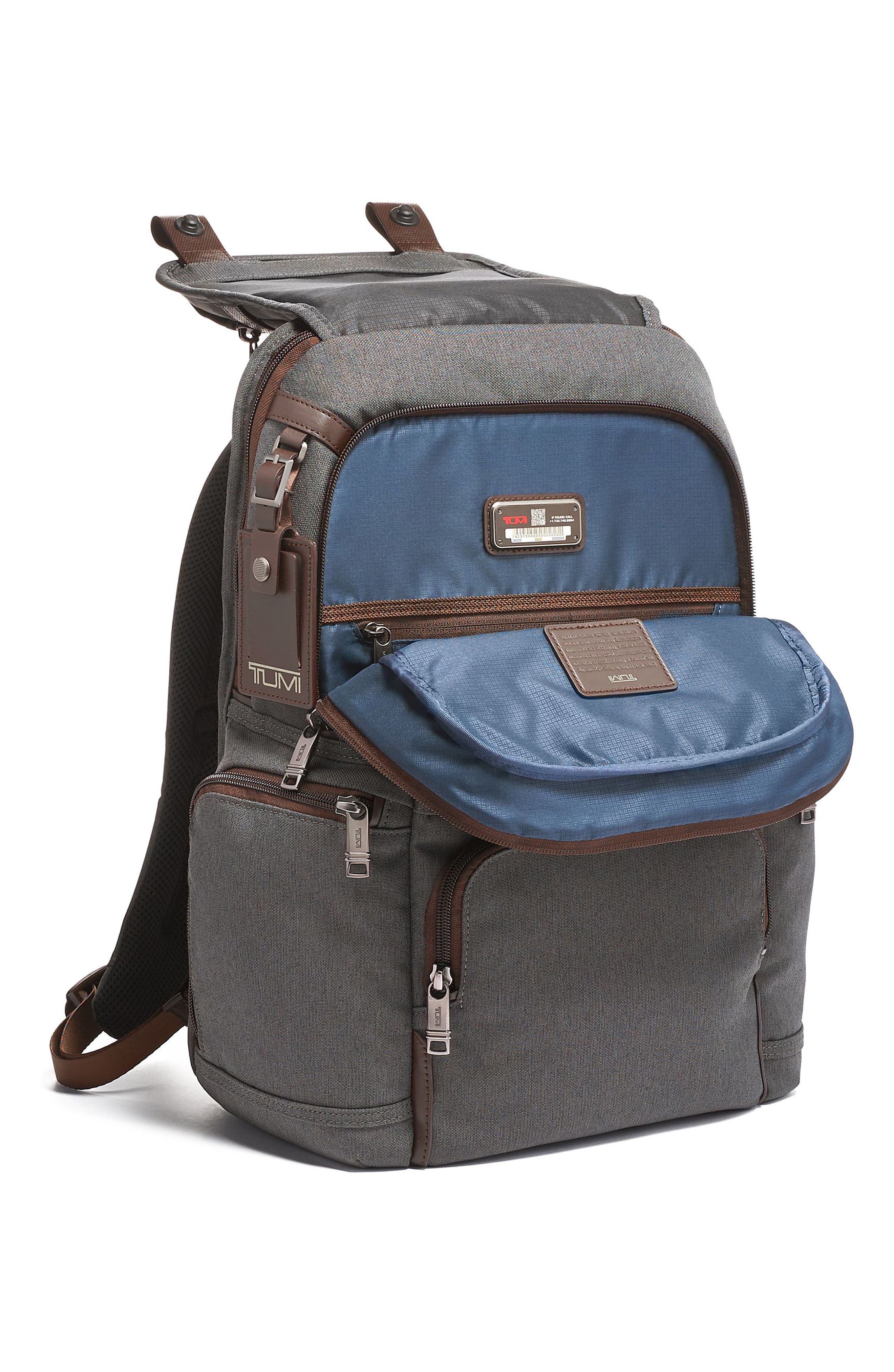 TUMI Alpha 3 Flap Backpack, Alternate, color, 