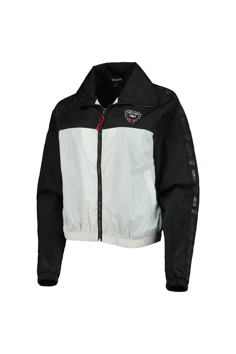 Women's The Wild Collective Black D.C. United Anthem Full-Zip Jacket, Alternate, color, Black