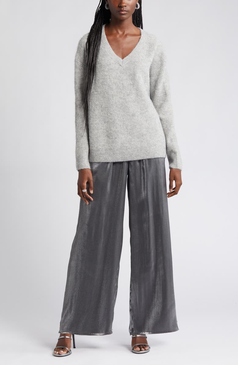 Nordstrom Fuzzy Sparkle Sweater, Main, color,