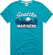 Homage Men's Homage Teal Seattle Mariners Tri-Blend Hyperlocal T-Shirt