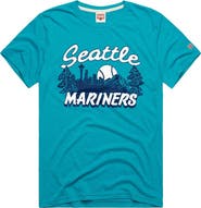 Homage Men's Homage Teal Seattle Mariners Tri-Blend Hyperlocal T-Shirt