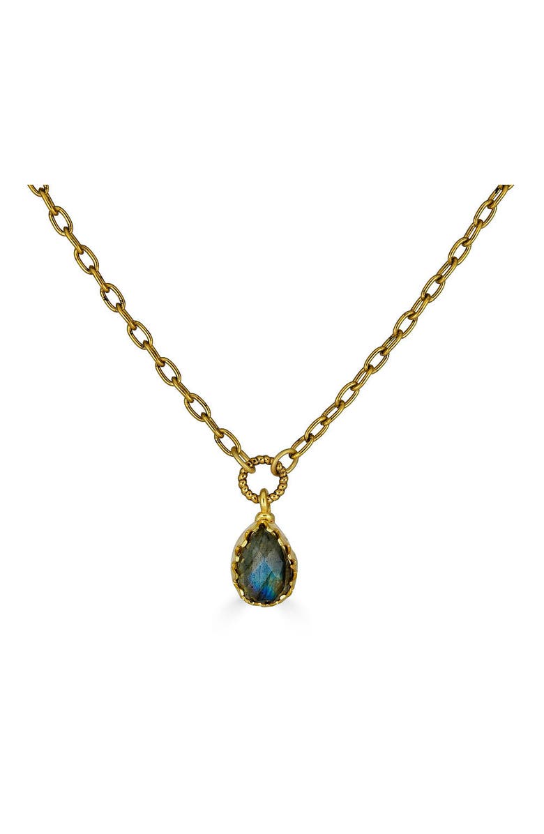 Loni Paul Jewelry Labradorite Prong Pendant Necklace, Alternate, color,