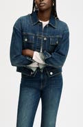 Sam Edelman Cinch Waist Denim Jacket