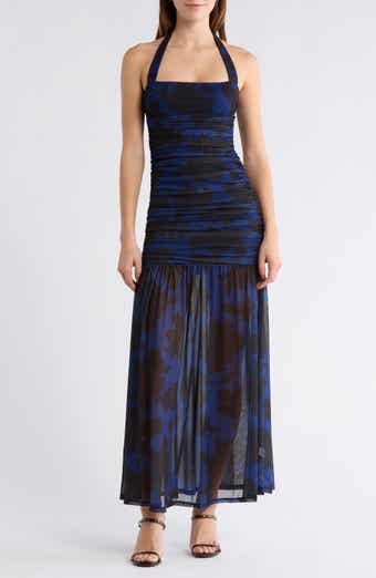 AFRM LOS ANGELES Tyla Halter Maxi Dress