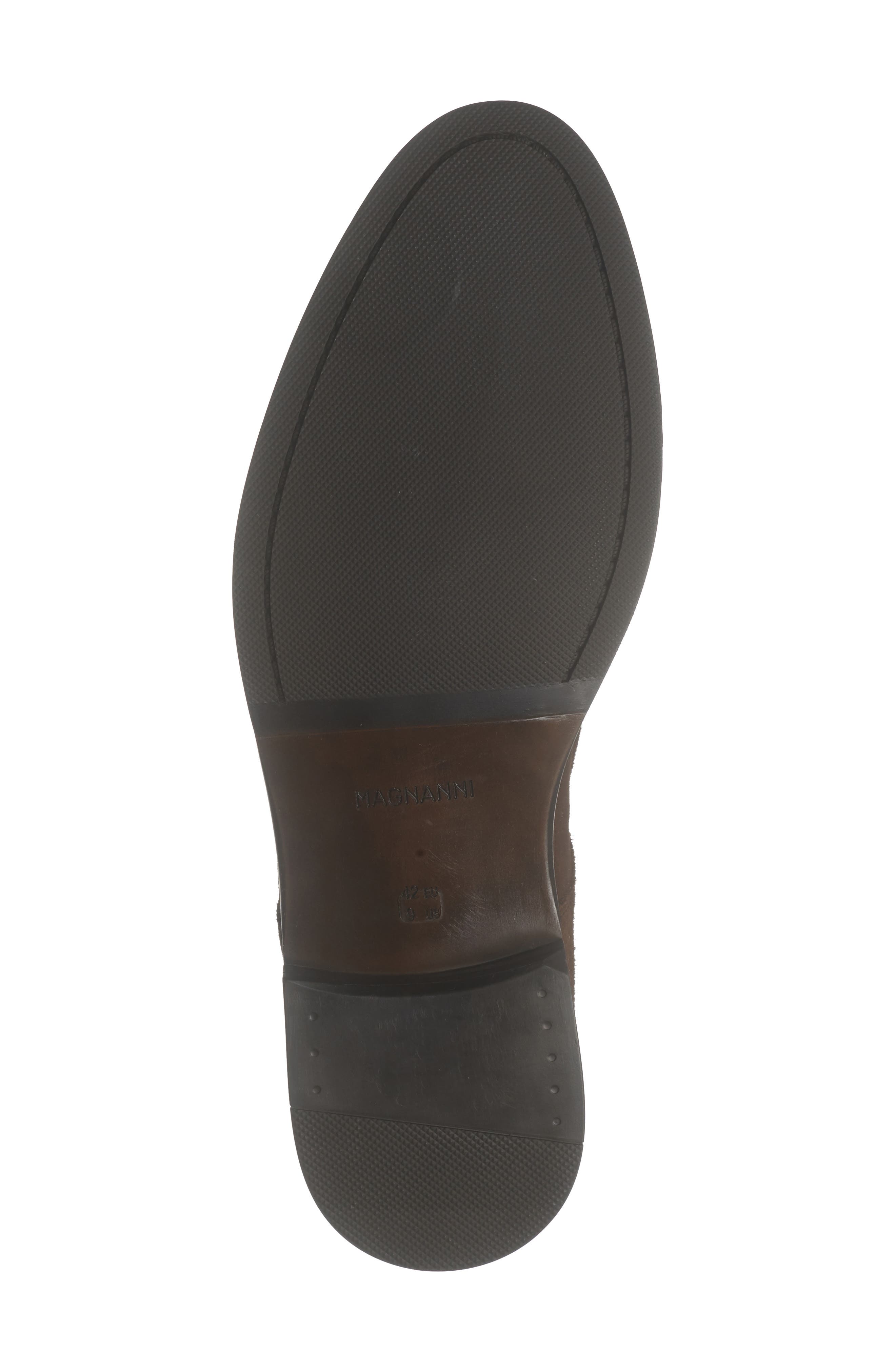 Franklyn Double Strap Monk Shoe, Alternate, color, BROWN SUEDE