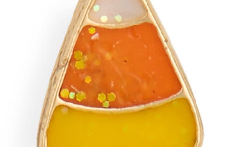 Leith Set Of 6 Candy Corn Stud Earrings In Gold