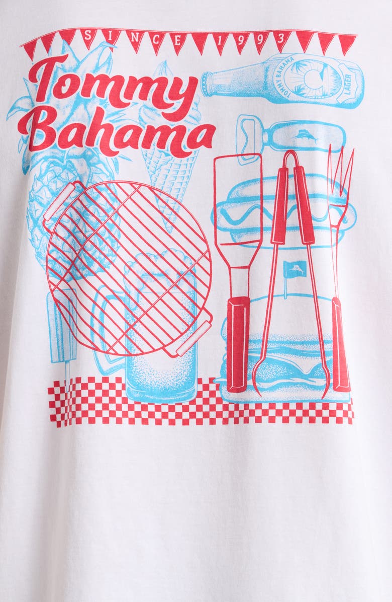 Tommy Bahama Grill & Chill Graphic T-Shirt, Alternate, color, White