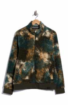 Camo Full Zip Fleece Hoodie