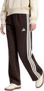adidas Essentials 3-Stripes Open Hem Fleece Pants