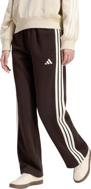 adidas Essentials 3-Stripes Open Hem Fleece Pants