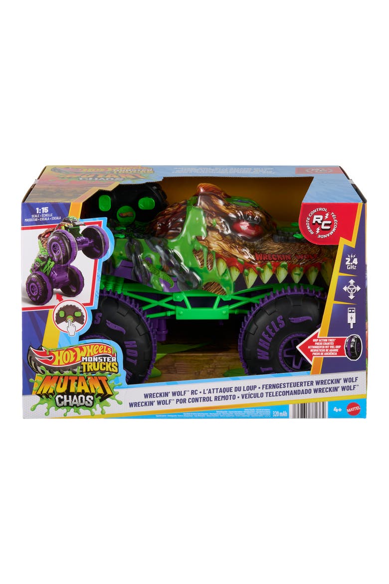 Kids' Mutant Wreckin' Wolf Remote Control Monster Truck, Alternate, color, MUTANT WRECKIN' WOLF