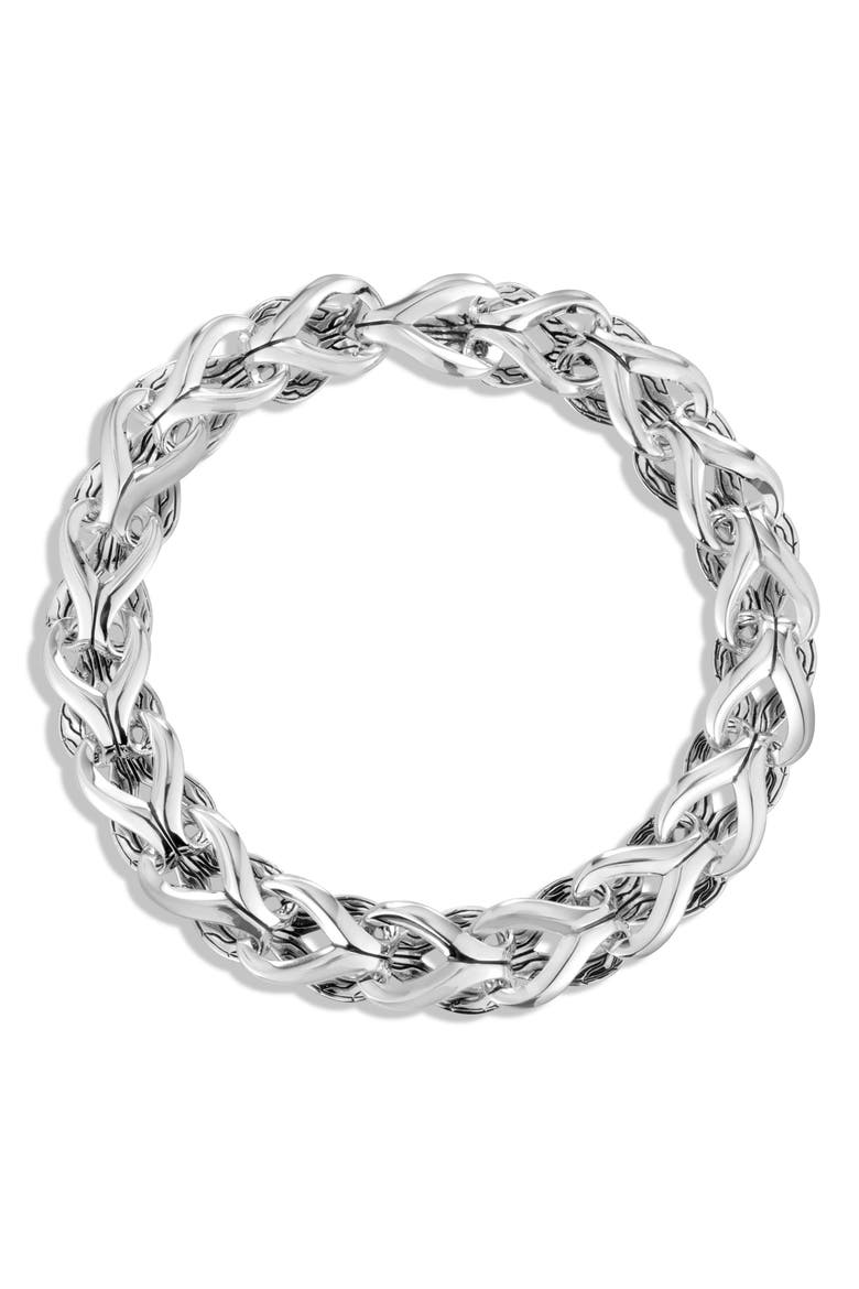 Asli Classic Chain Long Necklace, Alternate, color, SILVER