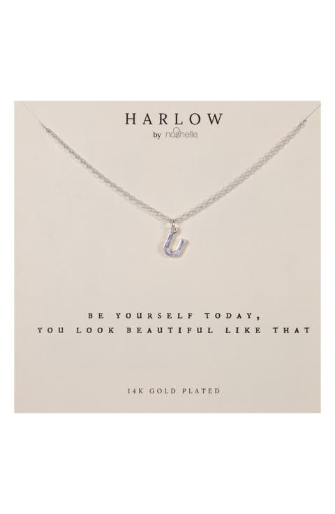 Initial Charm Necklace