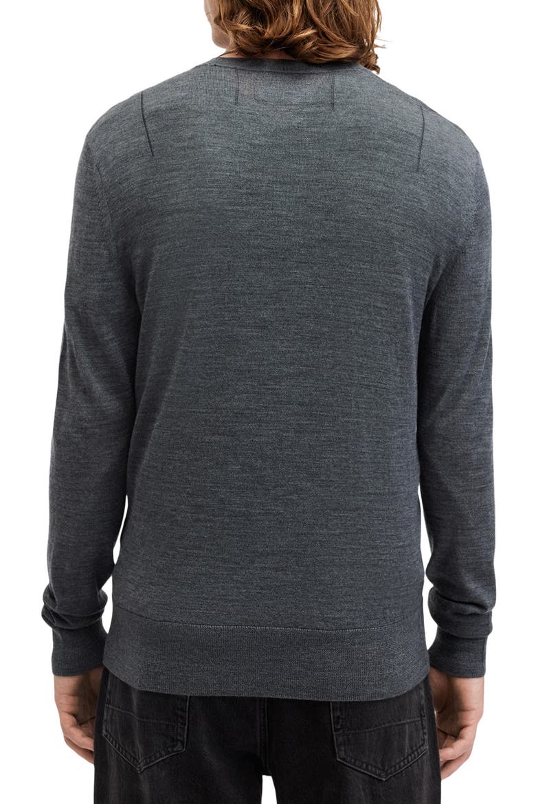 Mode Merino Wool Crewneck Sweater, Alternate, color, SMITH BLUE