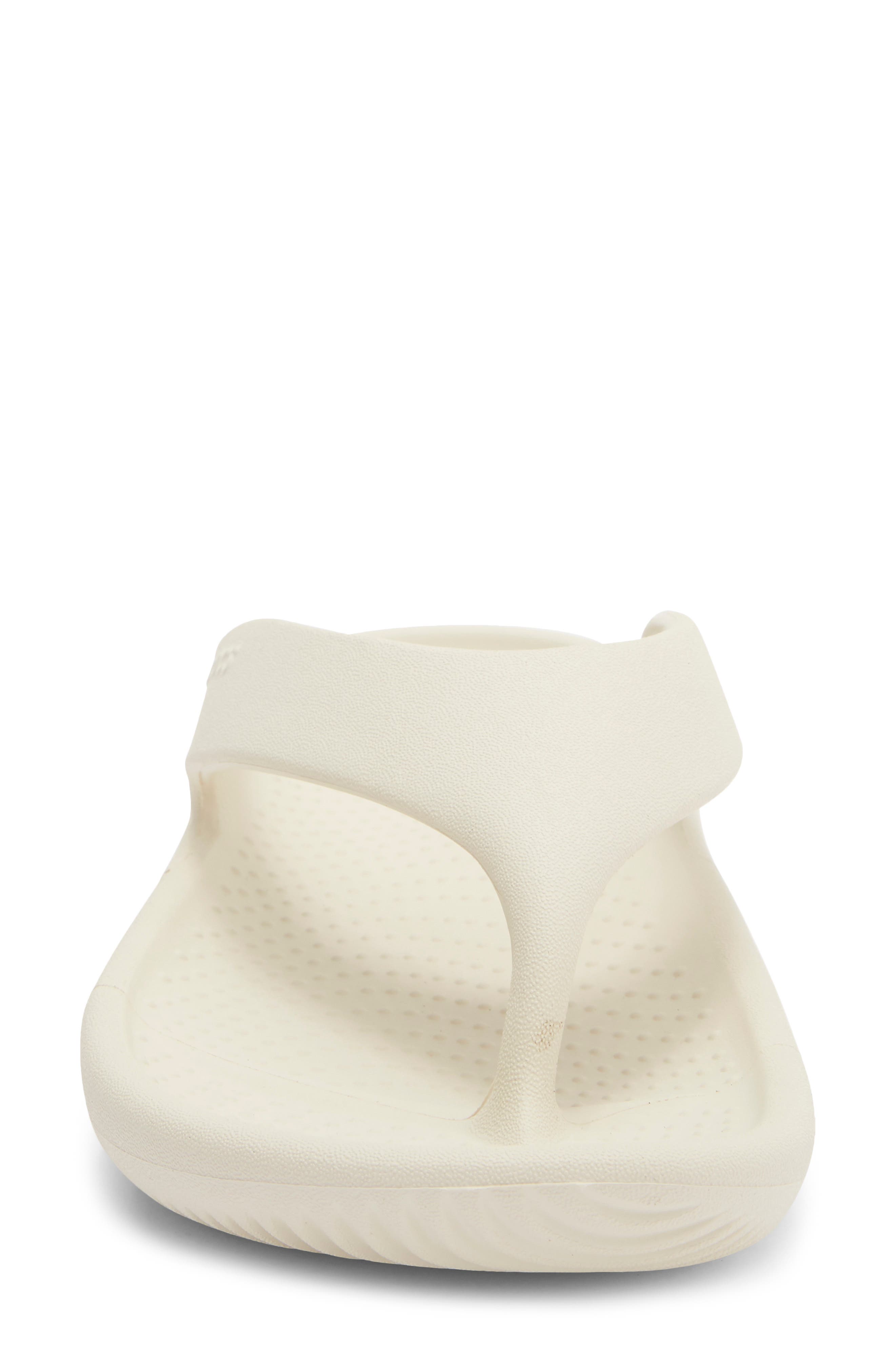 CROCS Mellow Recovery Flip Flop Sandal, Alternate, color, Stucco